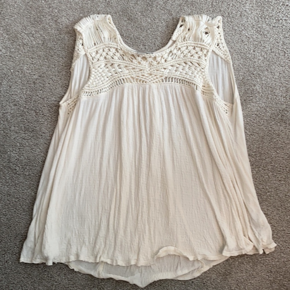 Vintage America Crocheted Tank